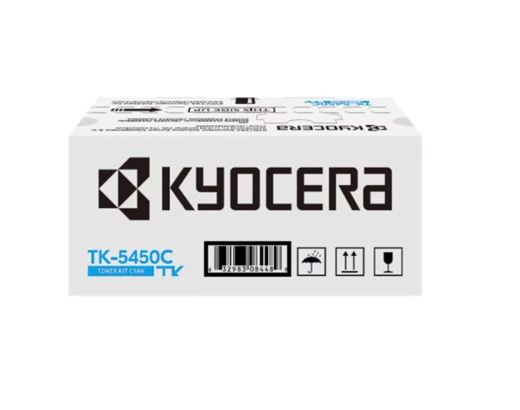 Тонер-Картридж Kyocera TK-5450C голубой  для PA2600cx/PA2600cwx/MA2600cfx/MA2600cwfx 3200 стр.