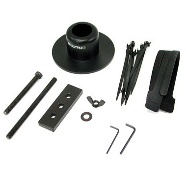 60-350-200 / Ergotron DS100 база сквозь стол черная