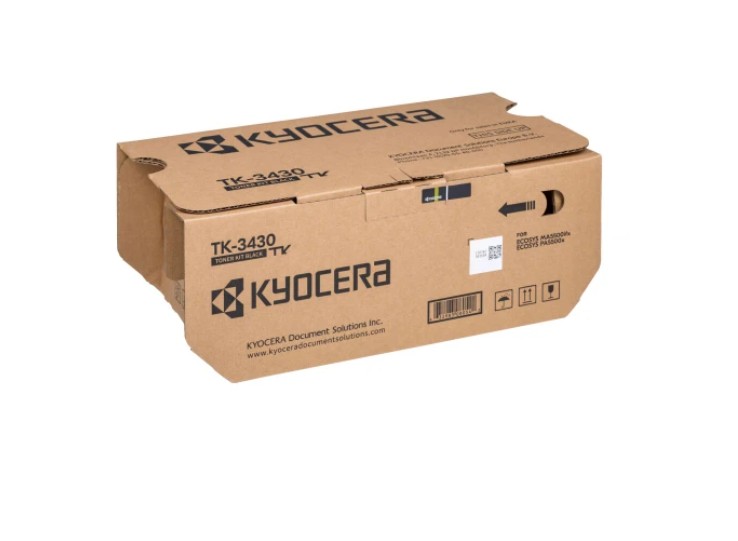 Тонер-Картридж Kyocera TK-3430 25 000ppm для ECOSYS PA5500x/ECOSYS PA6000x/ECOSYS MA5500ifx; / MA6000ifx