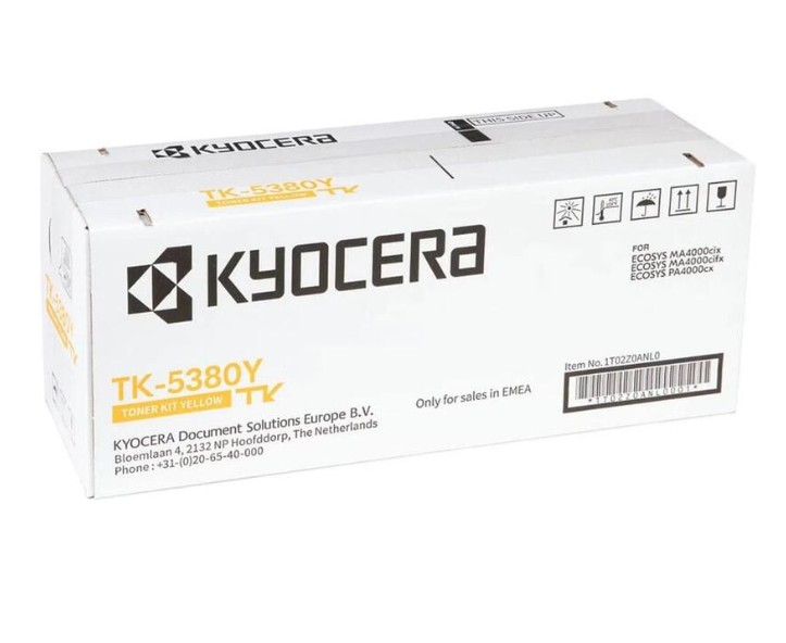 Тонер-картридж  Kyocera TK-5380Y 1T02Z0ANL0 желт. PA4000cx/MA4000cix/MA40