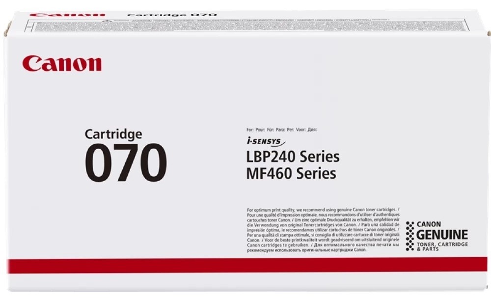 Картридж Canon CRG-070 H для MF240/460 series  (10,200 pages) 5640C002