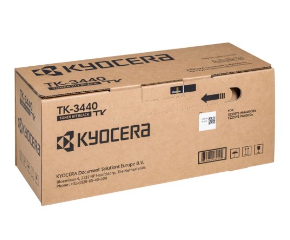 Тонер-Картридж Kyocera TK-3440 40 000ppm для ECOSYS PA6000x/ MA6000ifx