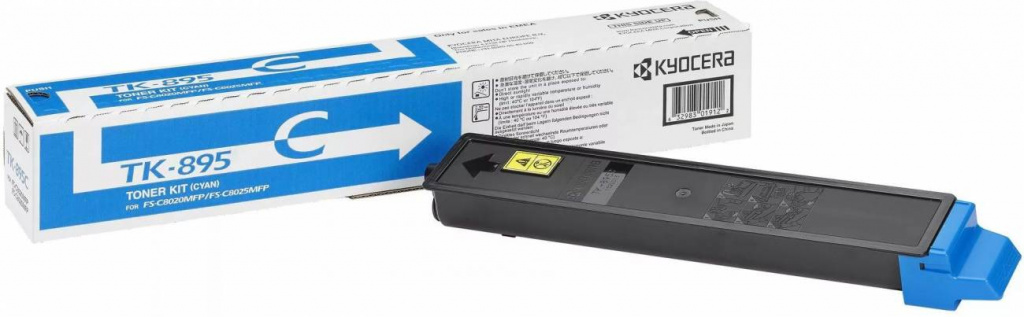 Тонер-картридж TK-895C для FS-C8020MFP/C8025MFP (6 000 стр)