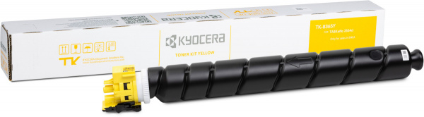 Тонер-картридж Kyocera TK-8365Y желтый для TASKalfa 2554ci(12000стр)