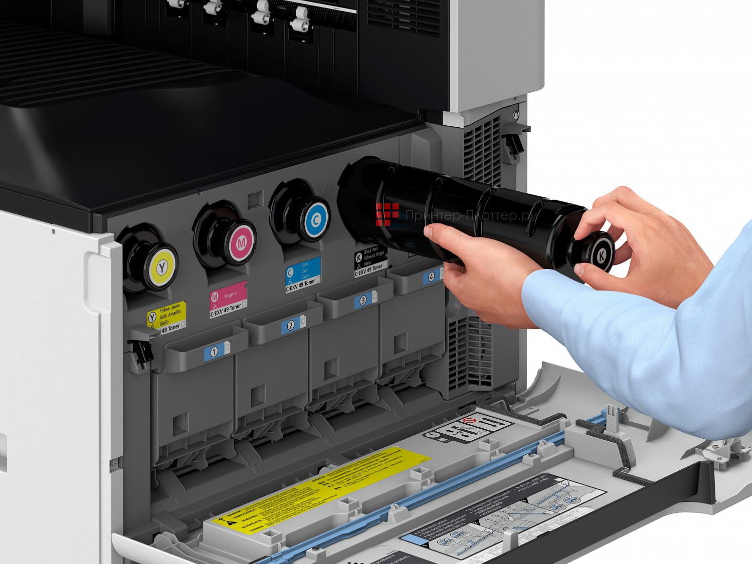 Тонер-картридж Canon C-EXV49 (8524B002) черный для iR-ADV C3822i/C3826i/C3830i/C3835i/C3720i/C3725i/C332036 000 стр.