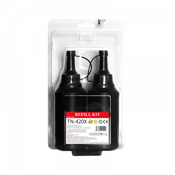 Заправочный комплект Pantum TN-420X для P3010D/P3010DW/P3020D/P3300DN/P3300DW/P3302DN/M6700D/M6700DW/M6800FDW/M7100DN/M7102DN/M7100DW/M7200FD/M7200FDN/M7200FDW/M7300FDN/M7300FDW/M7302FDN/M7302FDW 6k