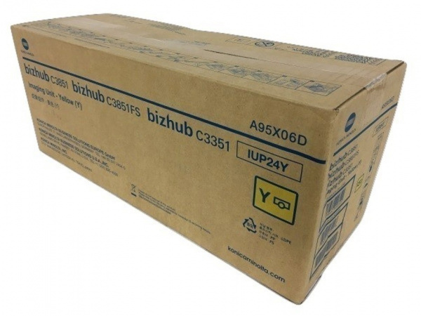 Блок проявки Konica Minolta IUP-24Y желтый для Bizhub C3351/C3851/C3851FS(A95X06D)50 000 стр