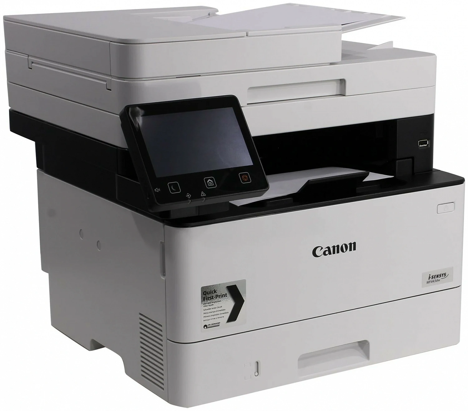 Монохромное лазерное  МФУ Canon i-sensys MF453dw A4 38ppm APD WiFi (5161C007)