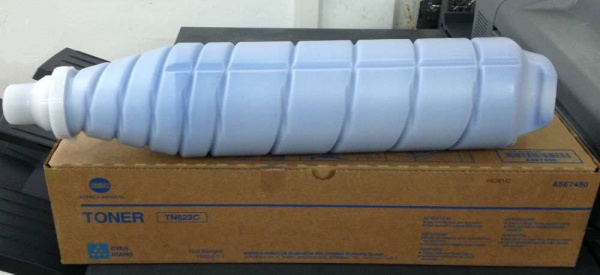 Тонер-картридж Konica Minolta TN-622K черный для Bizhub PRESS C1085/C1100 (A5E715H)  88 000 стр