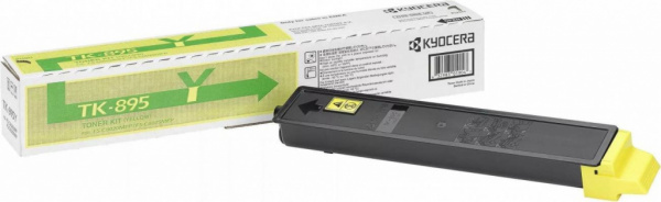 Тонер-картридж Kyocera TK-895Y желтый для FS-C8020MFP/C8025(6 000 стр)