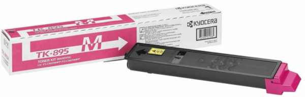 Тонер-картридж Kyocera TK-895M пурпурный для FS-C8020MFP/C8025(6 000 стр)